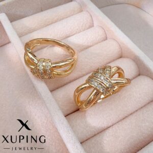 انگشتر پاپیون نگینی